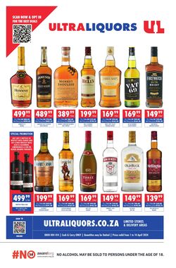 Special Ultra Liquors 15.04.2024 - 30.04.2024