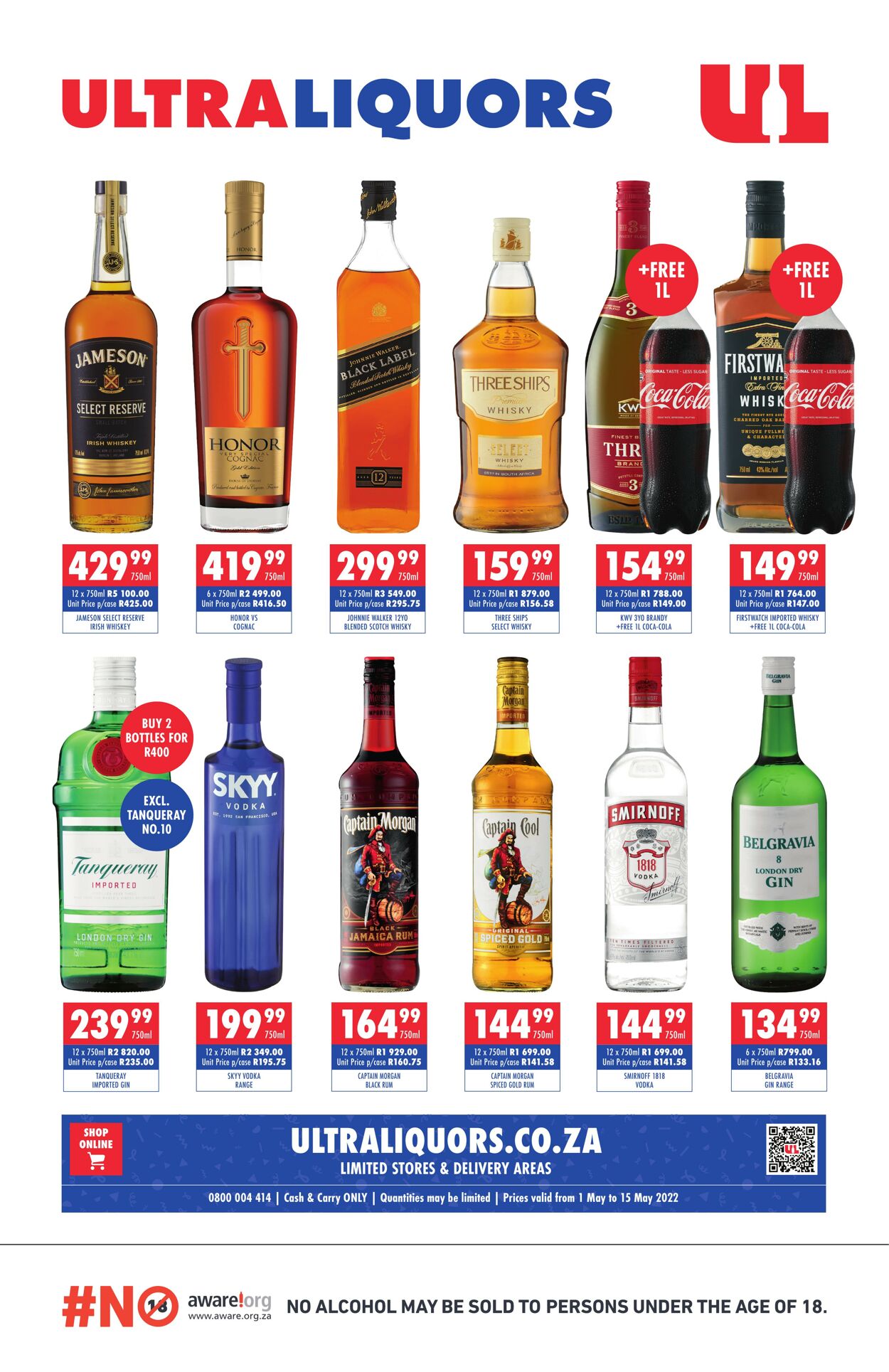 Special Ultra Liquors 01.05.2022 - 15.05.2022