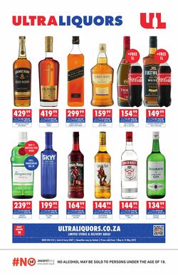 Special Ultra Liquors 01.05.2022-15.05.2022
