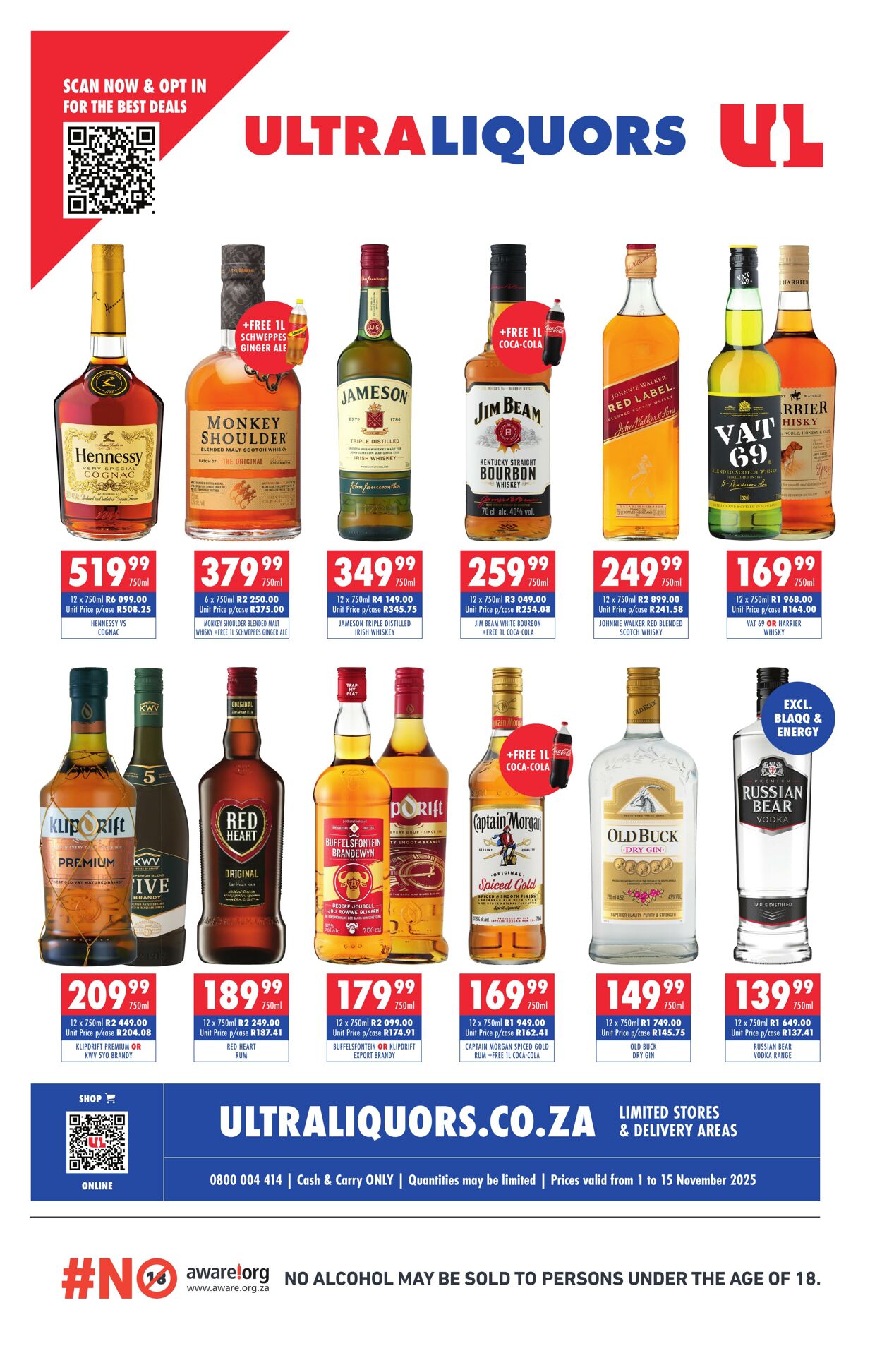 Special Ultra Liquors 01.11.2025 - 15.11.2025