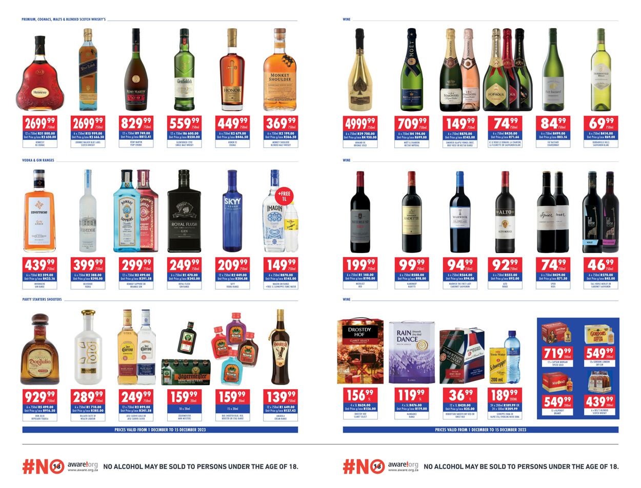 Special Ultra Liquors 01.12.2023 - 15.12.2023