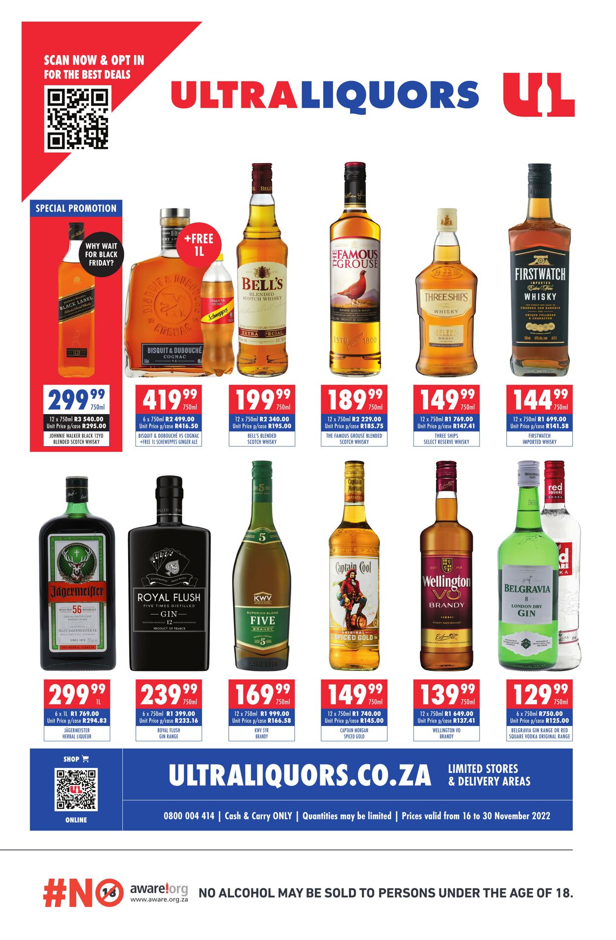 Special Ultra Liquors 16.11.2022-30.11.2022