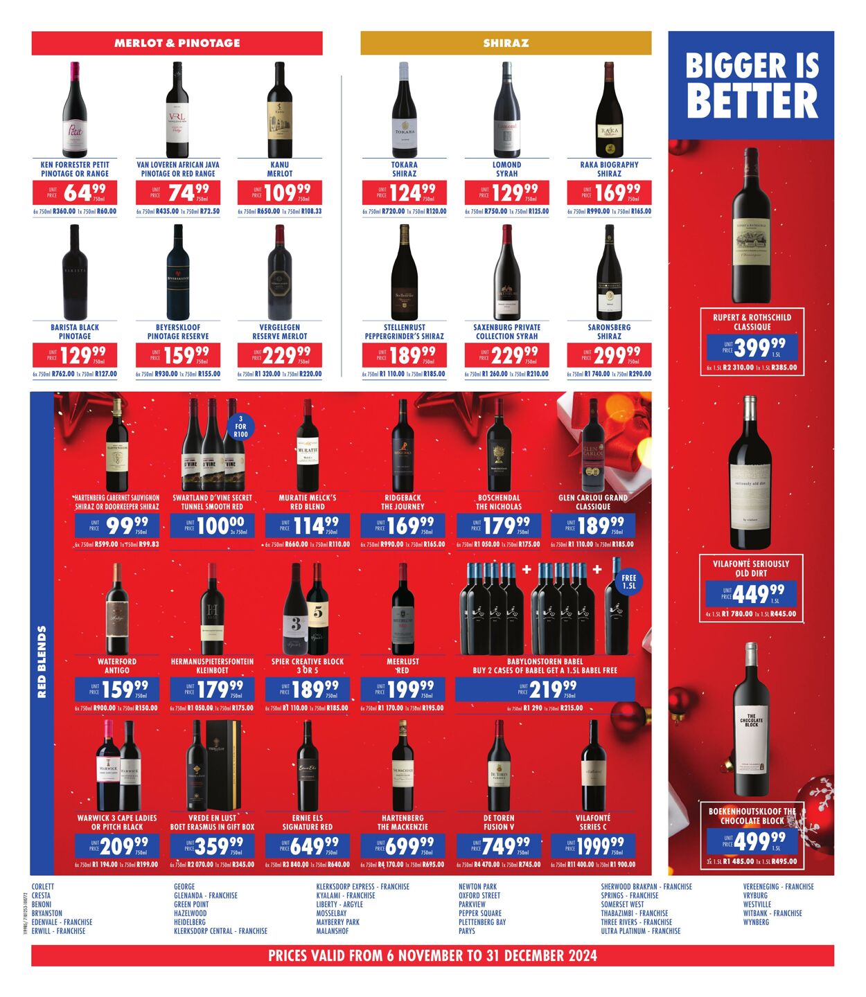 Special Ultra Liquors 06.12.2024 - 31.12.2024