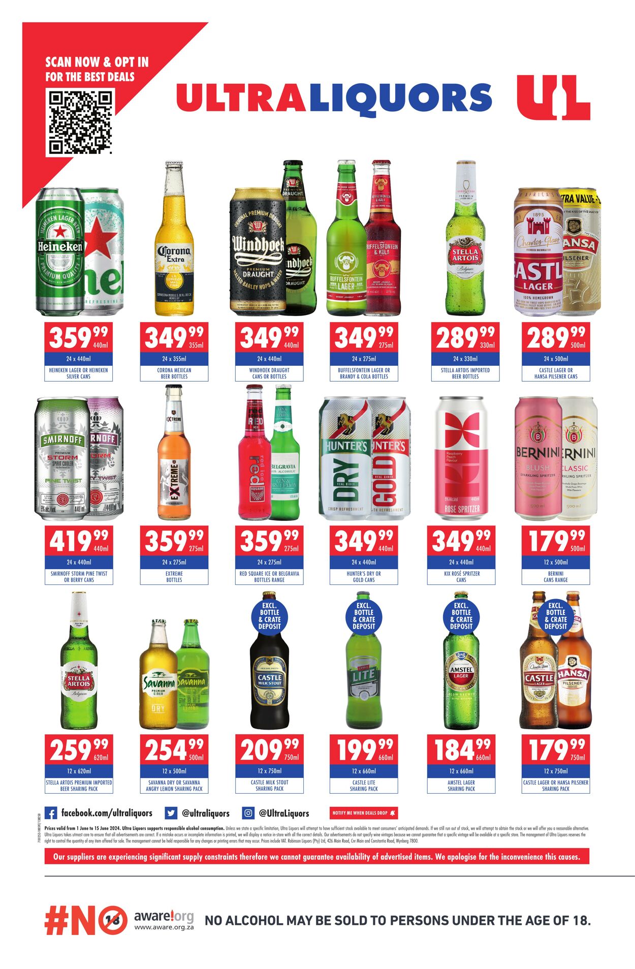Special Ultra Liquors 03.06.2024 - 15.06.2024