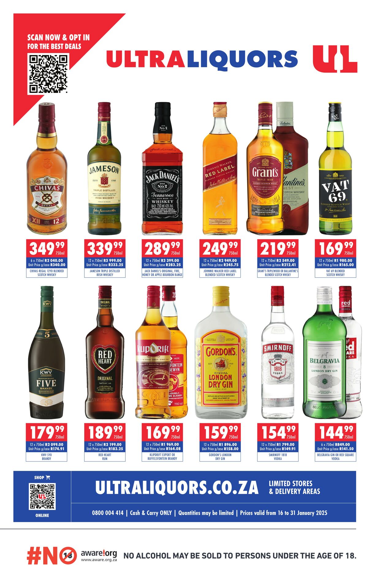 Ultra Liquors Promotional specials