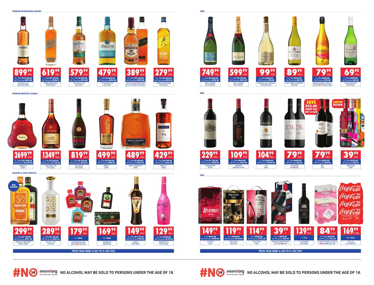 Special Ultra Liquors 16.07.2025 - 31.07.2025