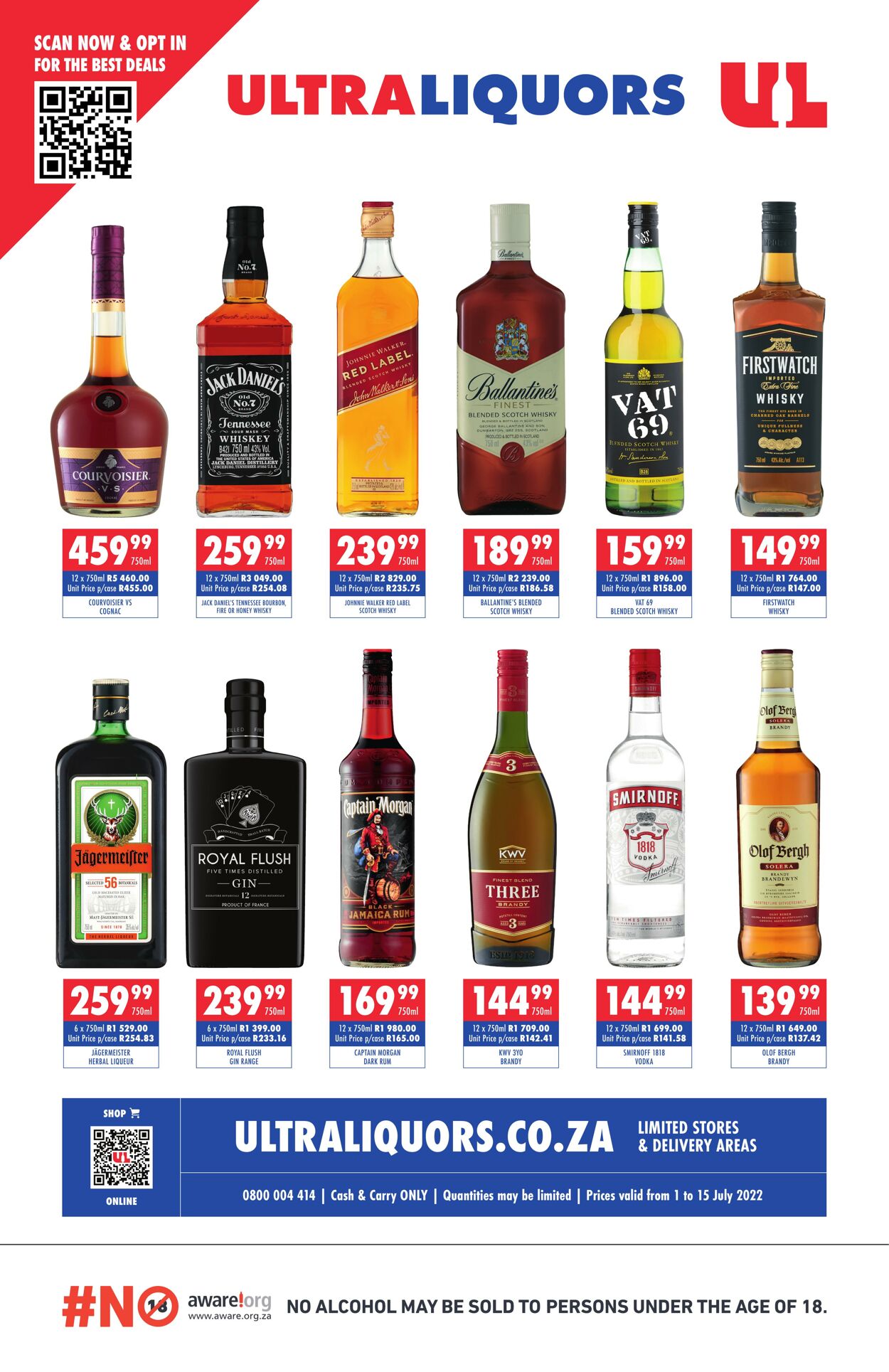 Special Ultra Liquors 01.07.2022 - 15.07.2022
