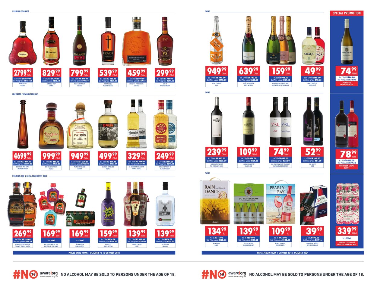 Special Ultra Liquors 01.10.2024 - 15.10.2024