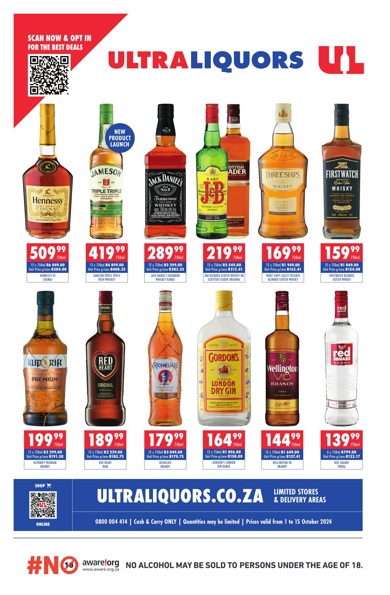 Ultra Liquors Promotional specials