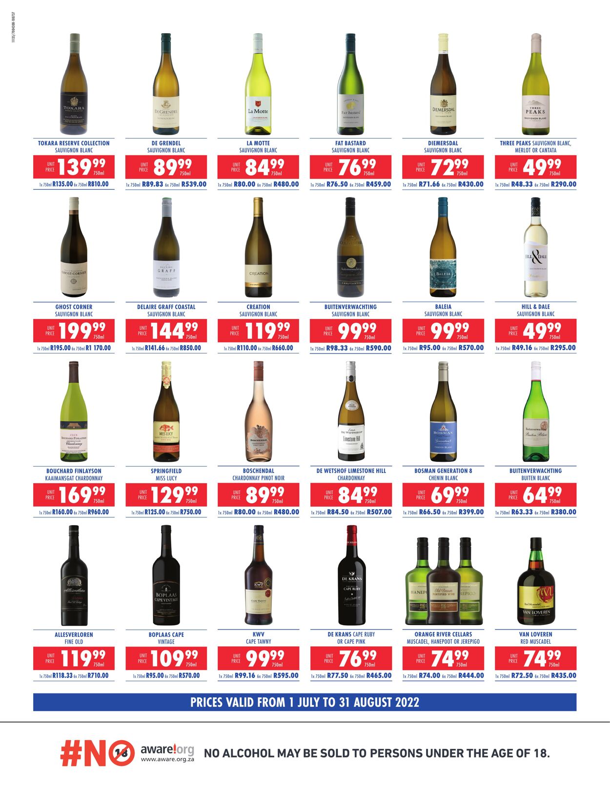 Special Ultra Liquors 01.07.2022 - 31.08.2022