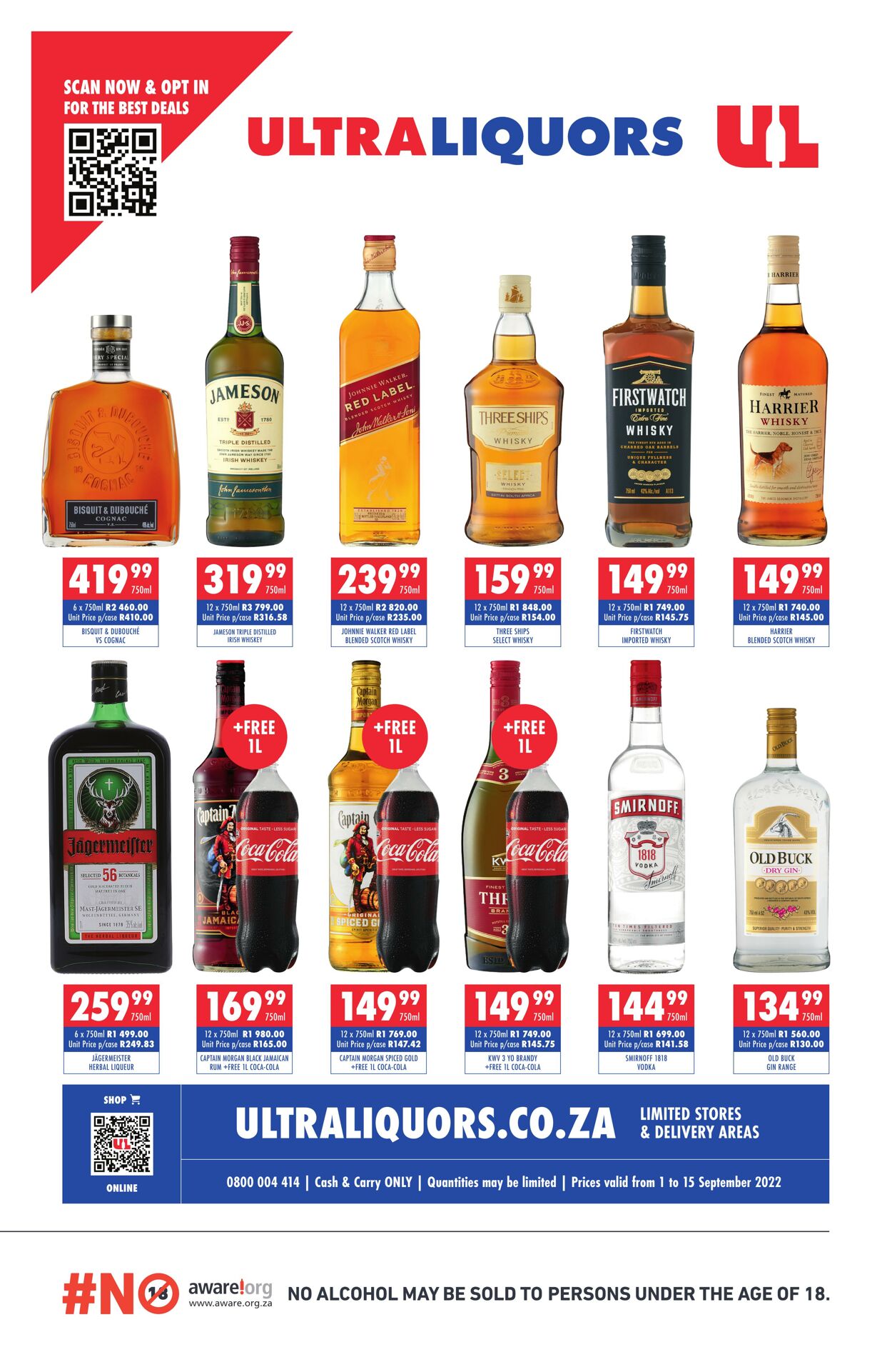 Special Ultra Liquors 01.09.2022-15.09.2022