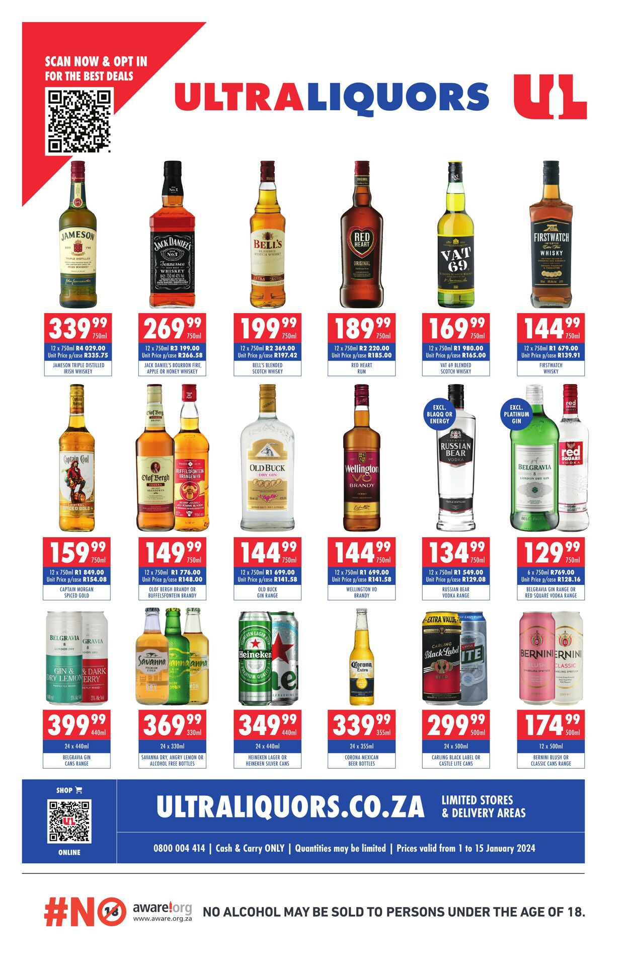 Special Ultra Liquors 01.01.2024 - 15.01.2024