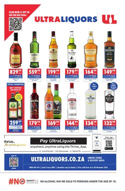 Special Ultra Liquors 16.11.2023 - 30.11.2023