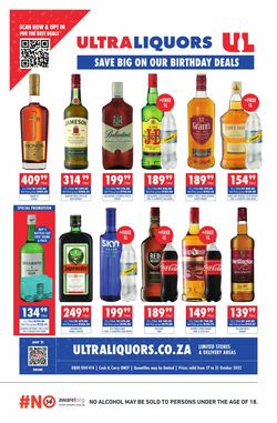 Special Ultra Liquors 17.10.2022-31.10.2022