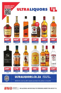 Special Ultra Liquors 01.07.2023 - 16.07.2023