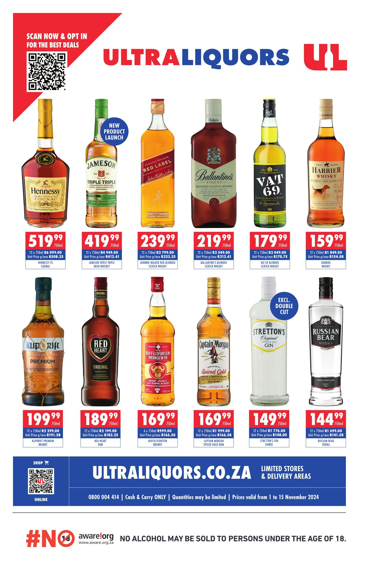 Ultra Liquors Promotional specials