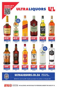 Special Ultra Liquors 15.05.2024 - 31.05.2024