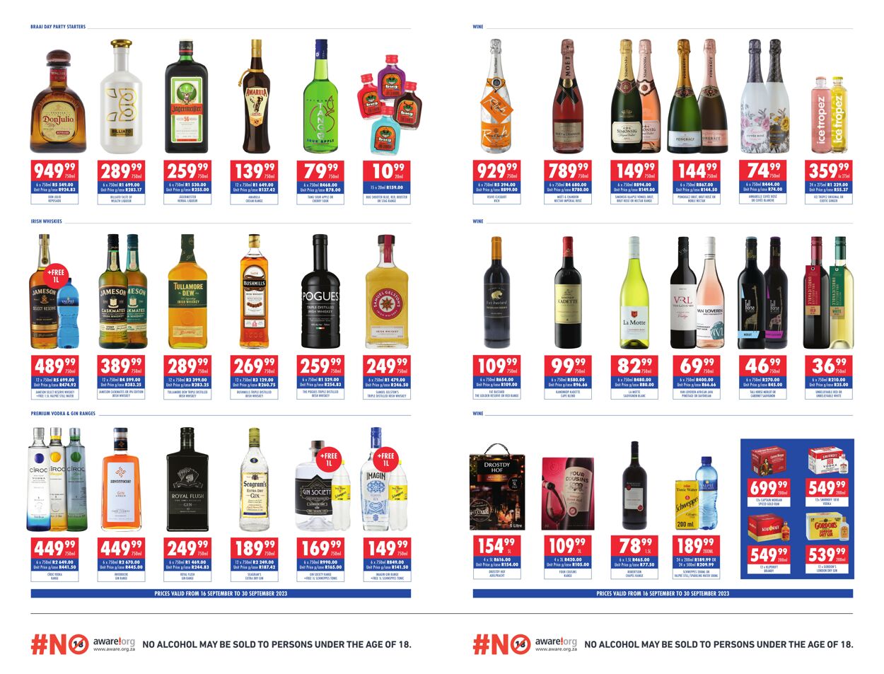 Special Ultra Liquors 19.09.2023 - 30.09.2023