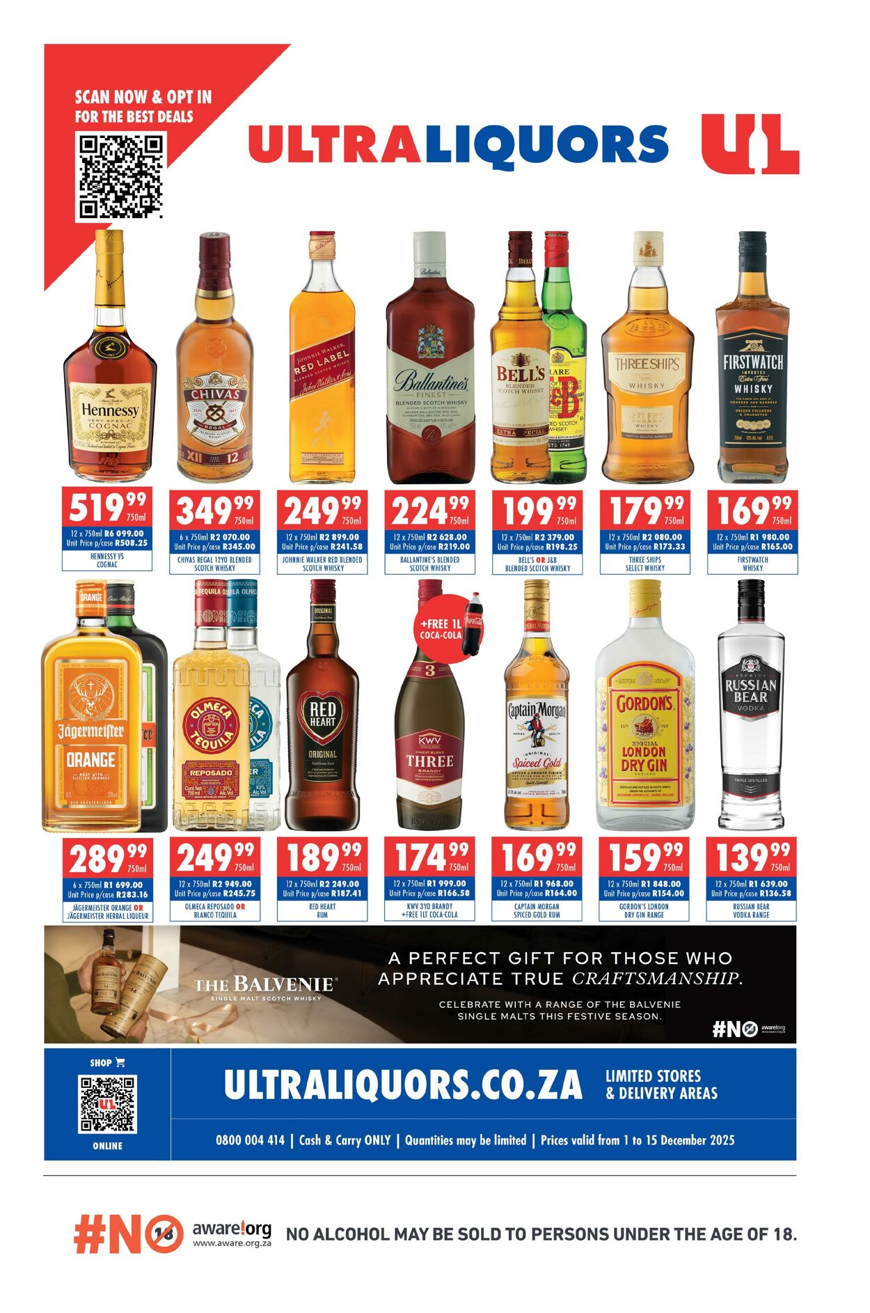 Special Ultra Liquors 01.12.2025 - 15.12.2025