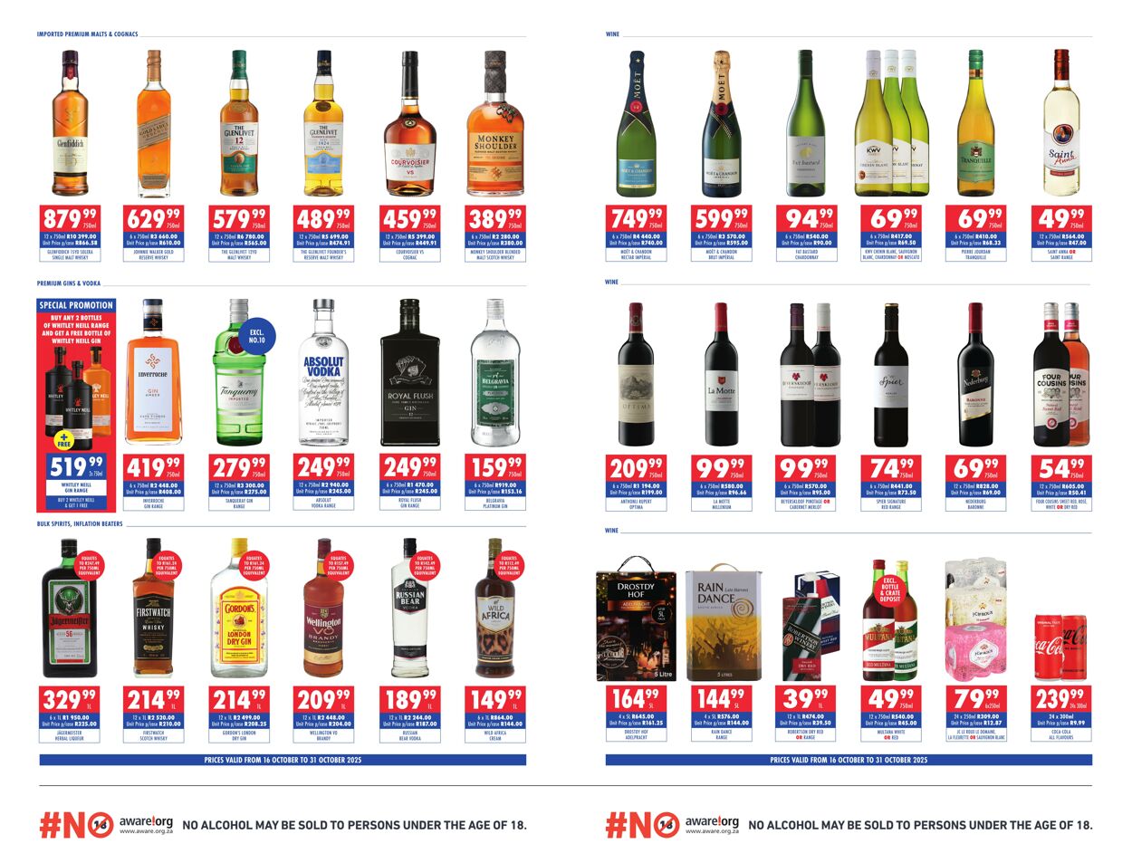 Special Ultra Liquors 21.10.2025 - 31.10.2025