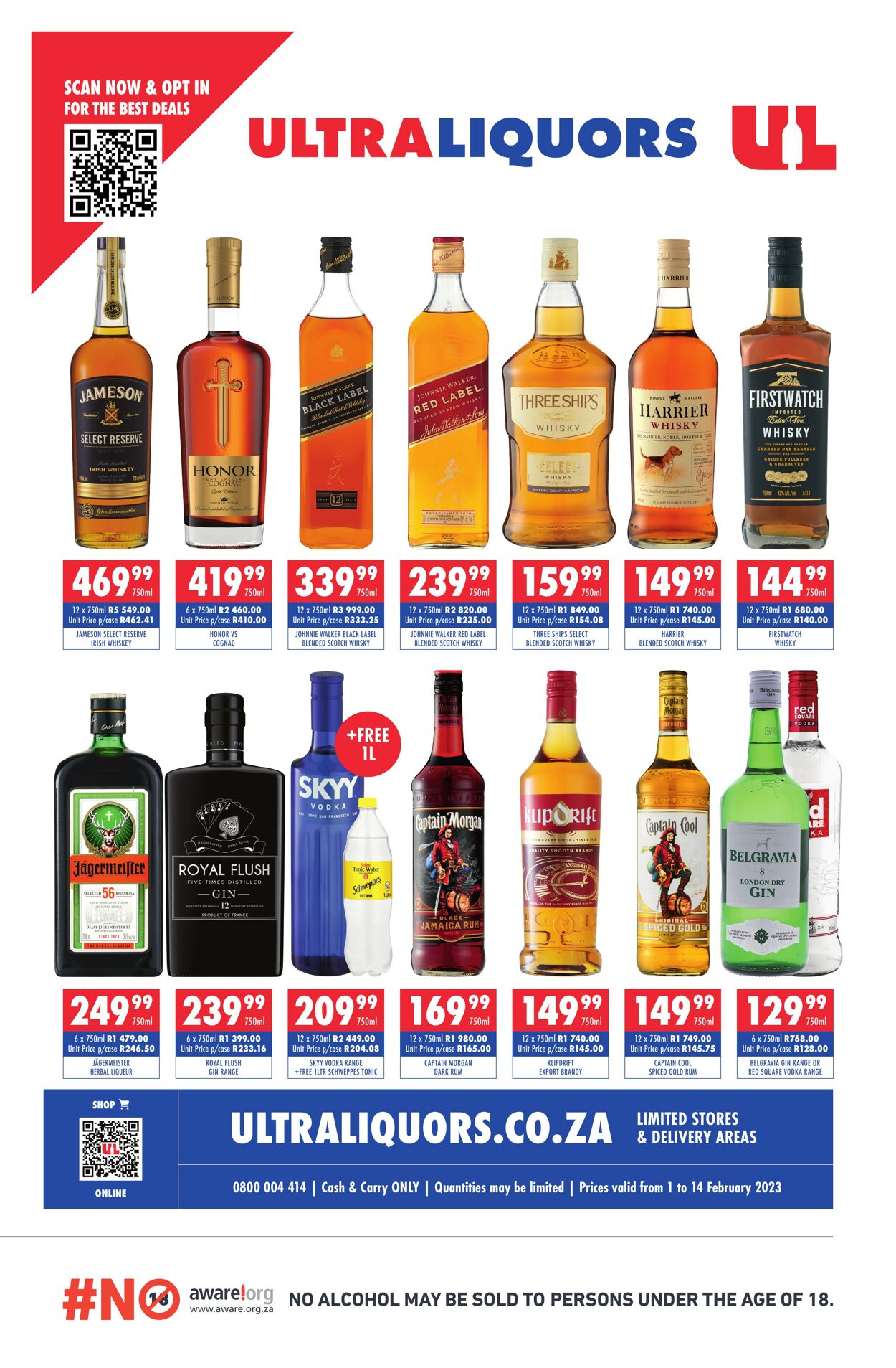 Ultra Liquors - Current special 14.02 - Specials, Promotions - za ...