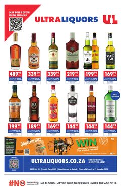 Special Ultra Liquors 01.12.2024 - 15.12.2024