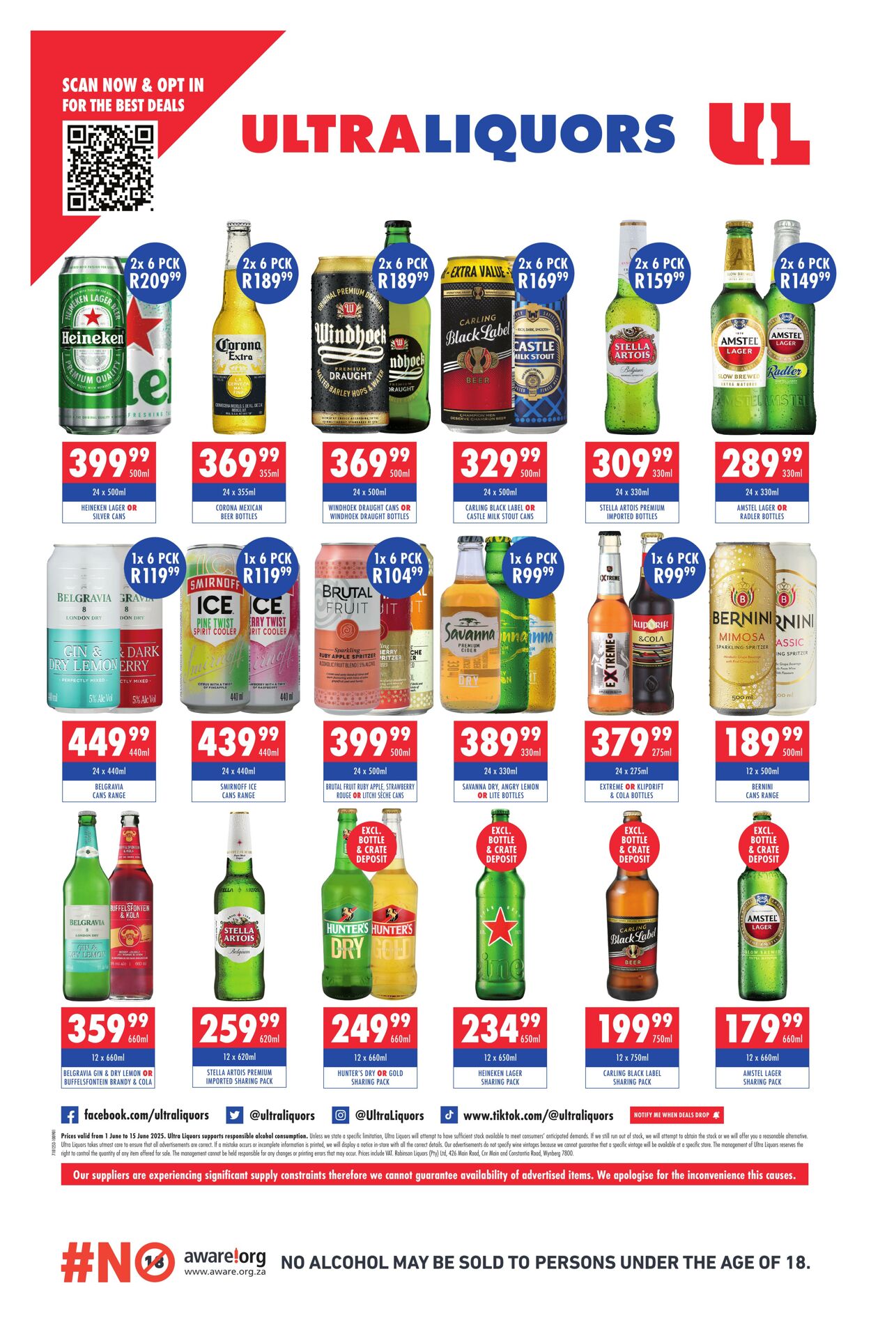 Special Ultra Liquors 01.06.2025 - 15.06.2025