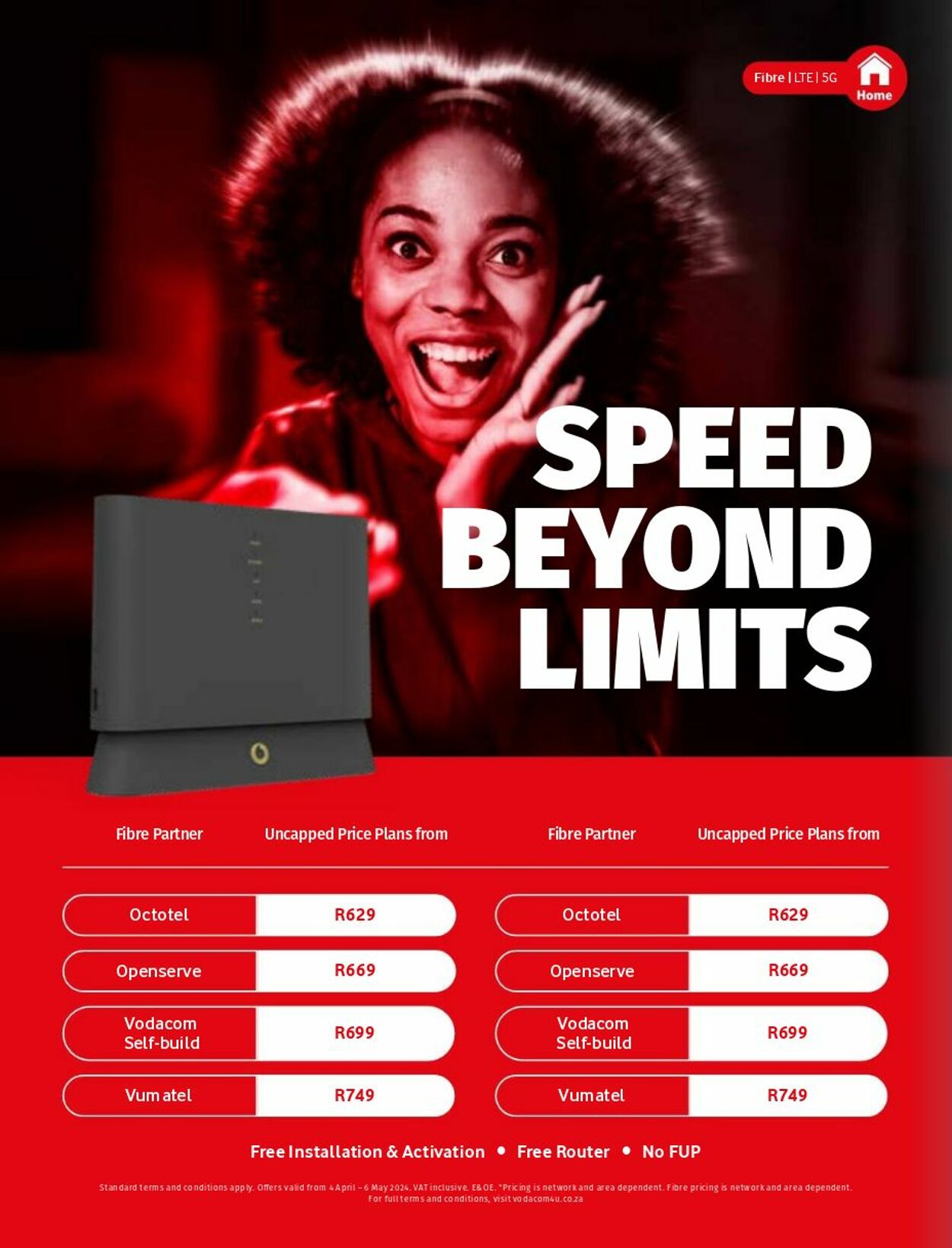 Special Vodacom 04.04.2024 - 06.05.2024