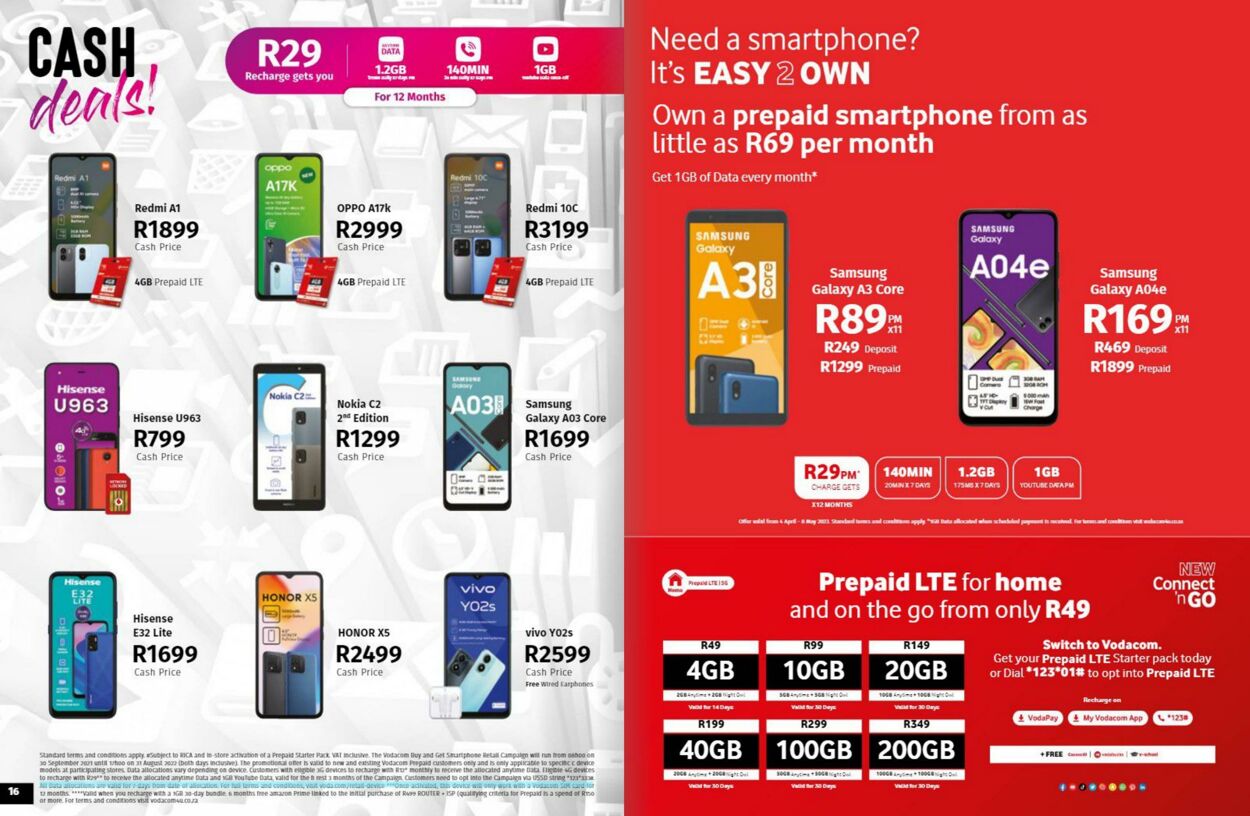 Special Vodacom 04.04.2023 - 08.05.2023