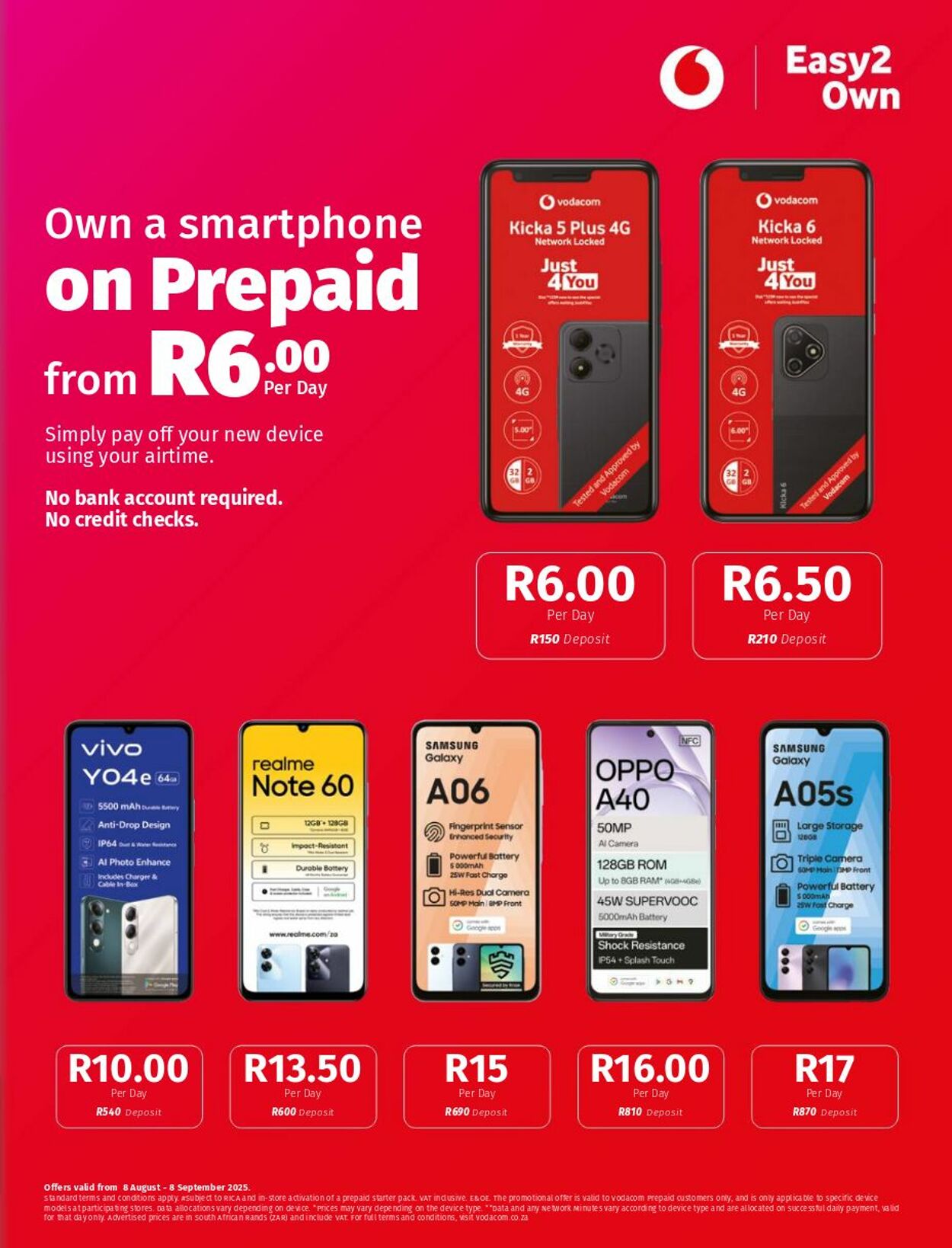 Special Vodacom 08.08.2025 - 08.09.2025