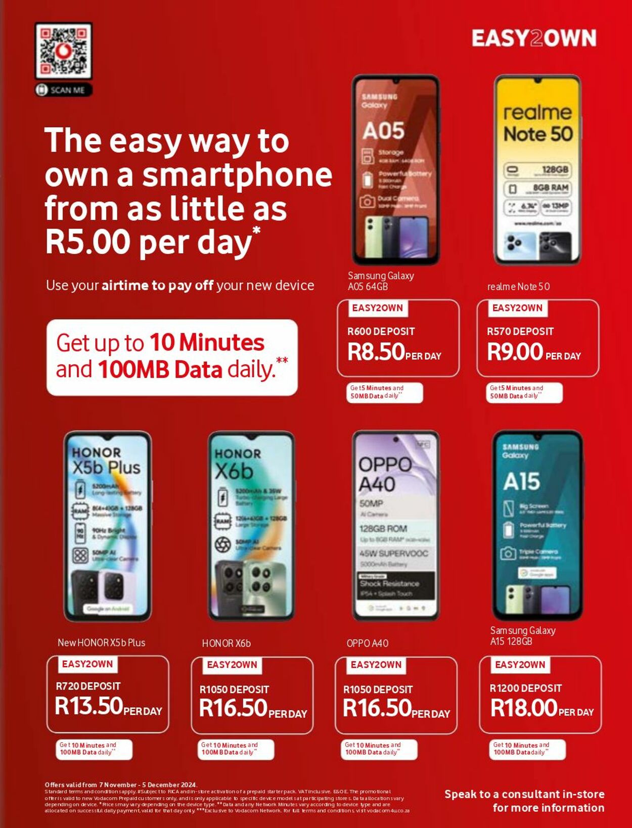 Special Vodacom 07.11.2024 - 05.12.2024