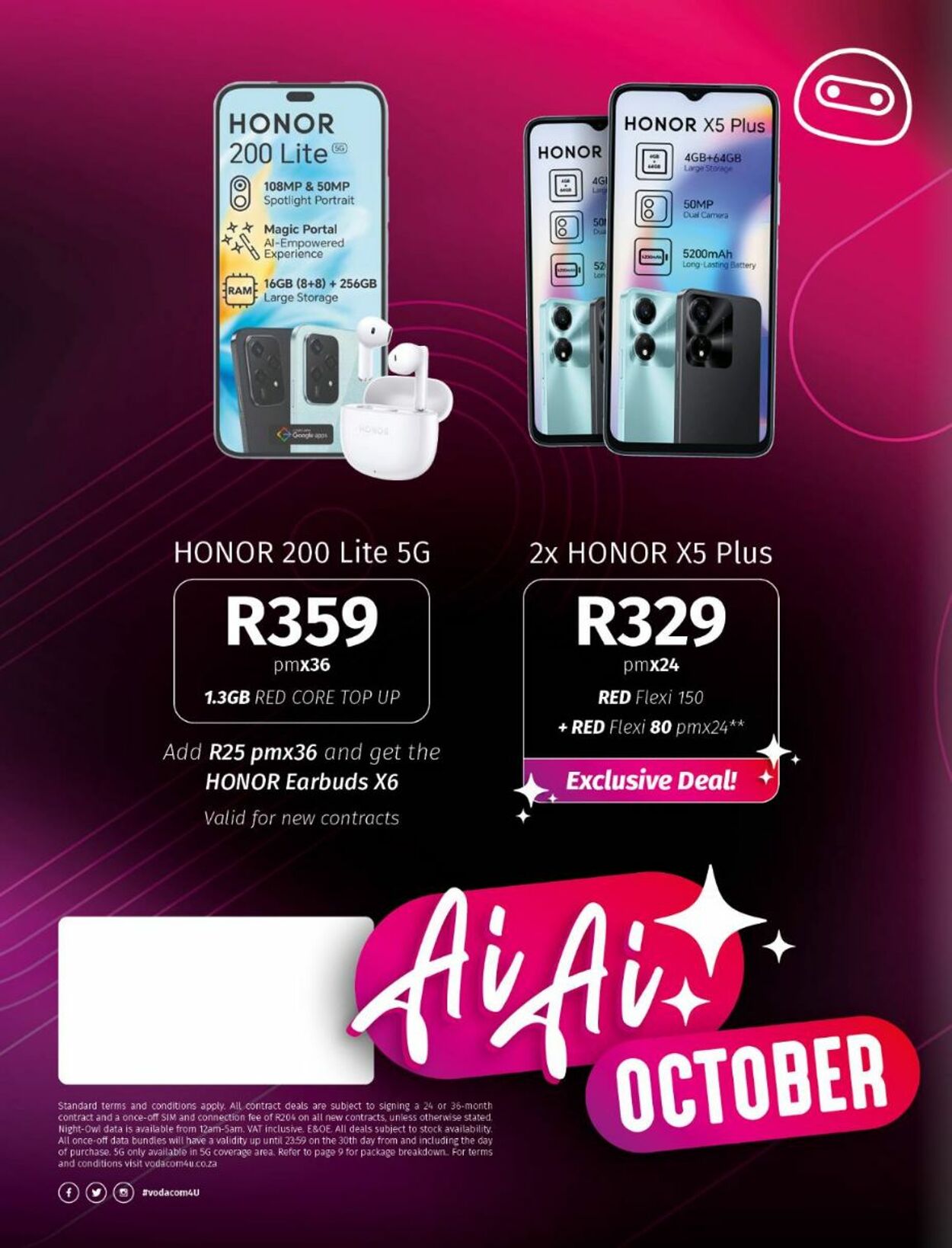 Special Vodacom 08.10.2024 - 06.11.2024