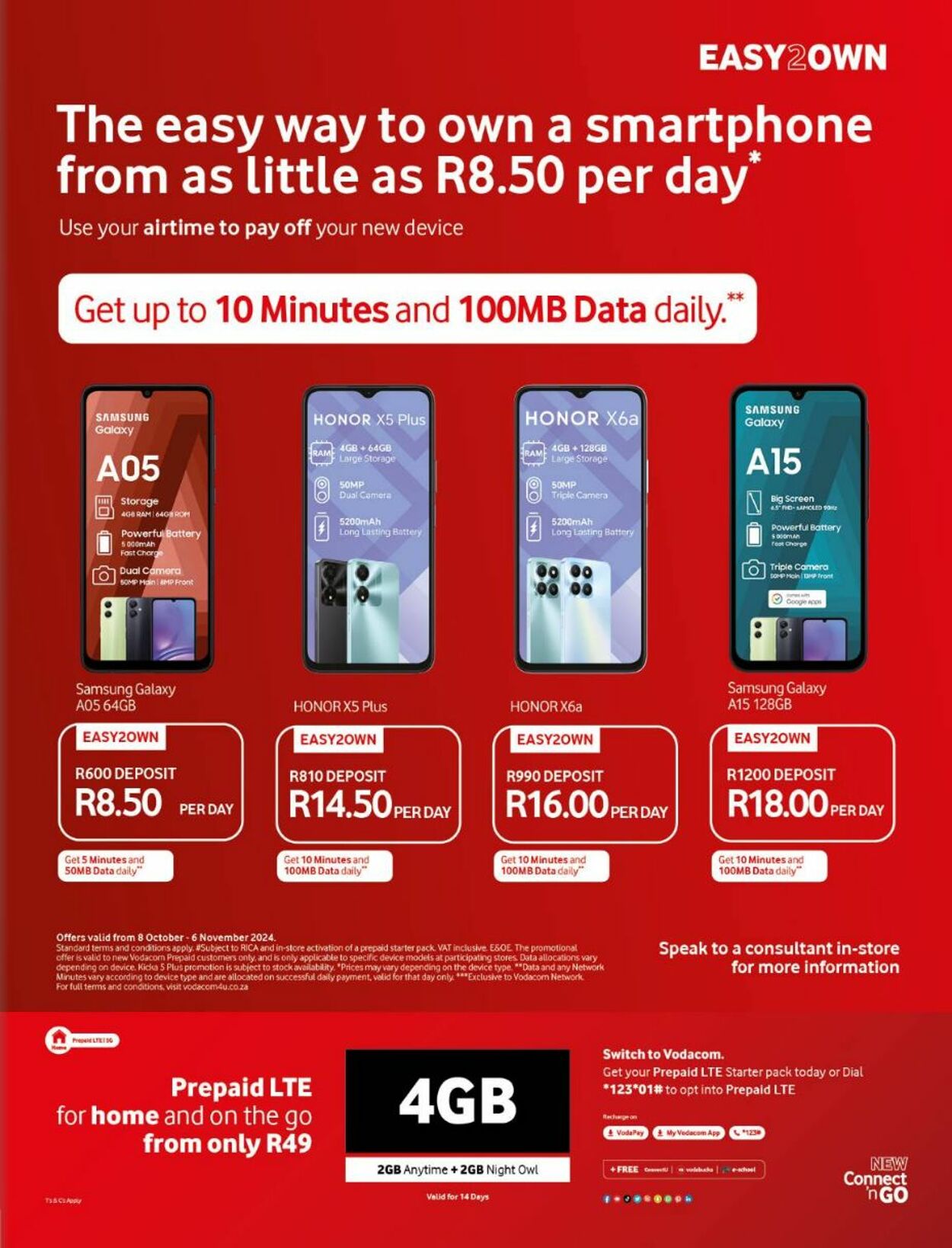 Special Vodacom 08.10.2024 - 06.11.2024