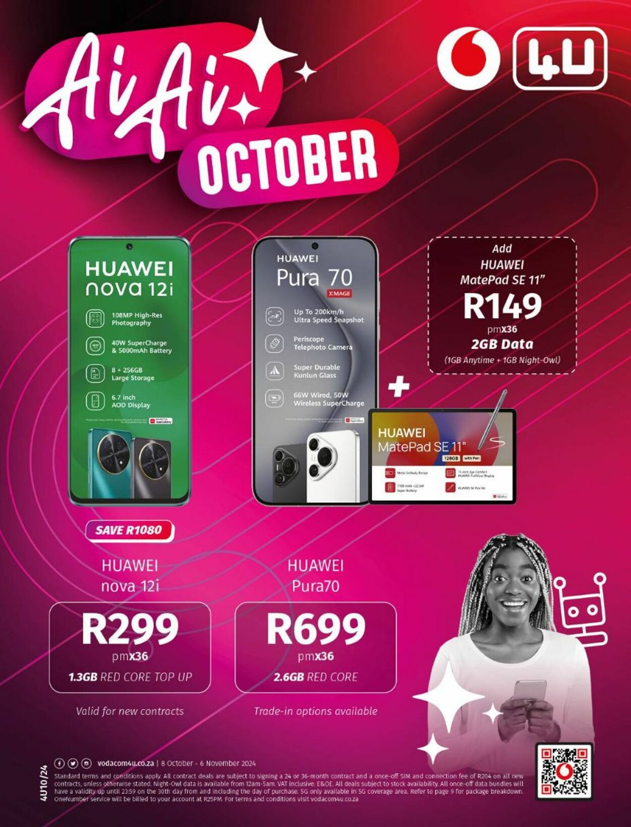 Vodacom Promotional specials