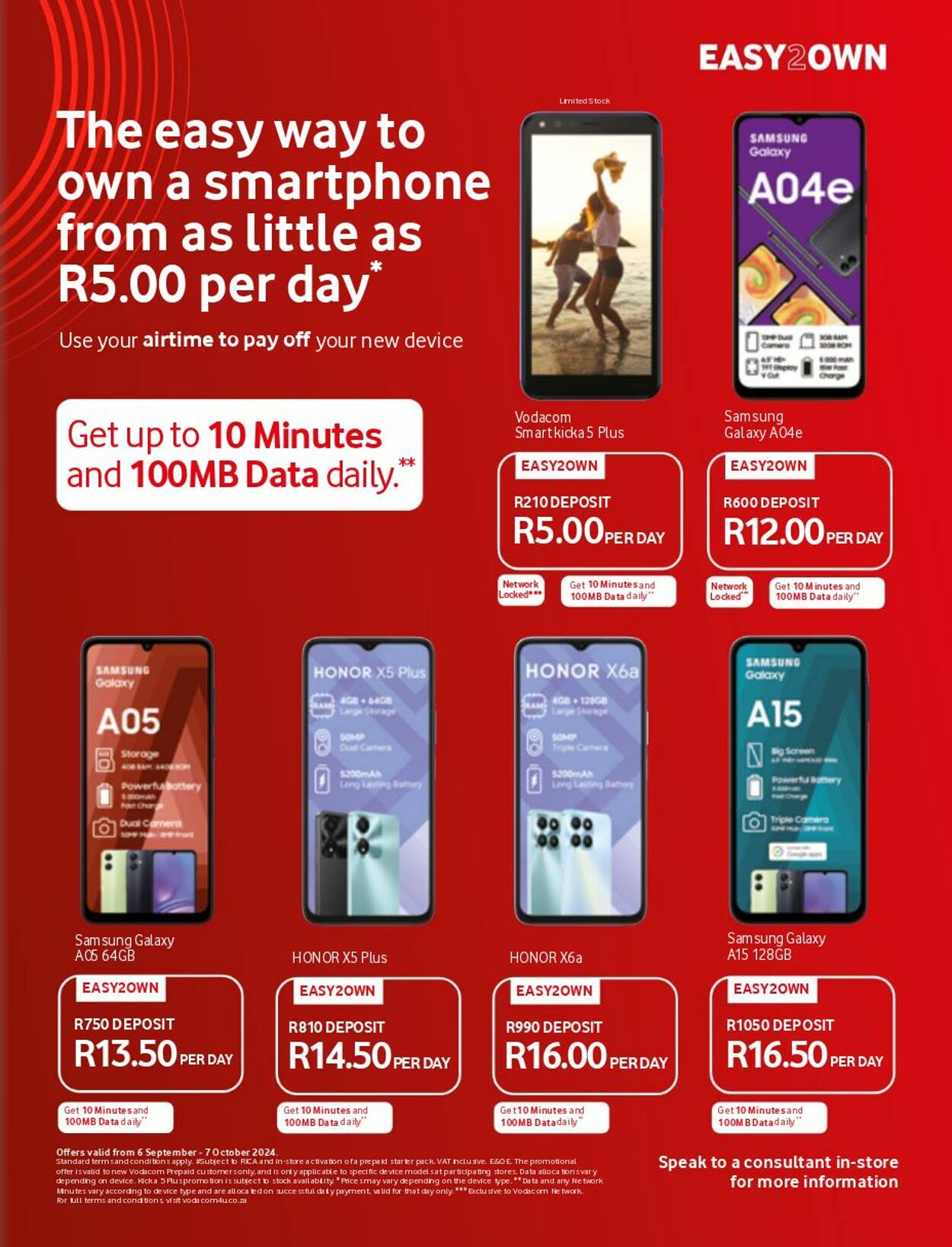 Special Vodacom 06.09.2024 - 07.10.2024