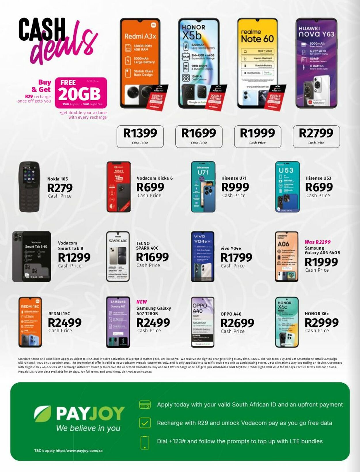 Special Vodacom 09.09.2025 - 06.10.2025