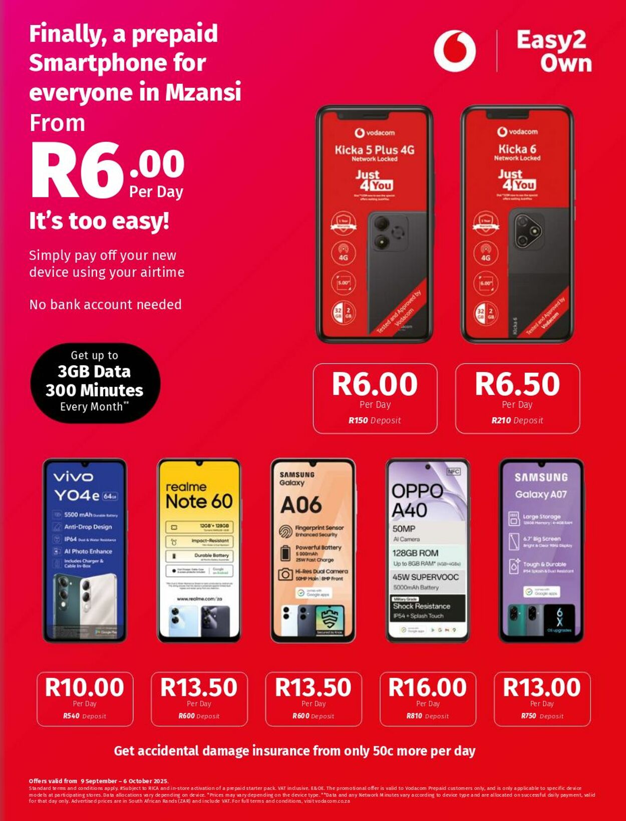 Special Vodacom 09.09.2025 - 06.10.2025
