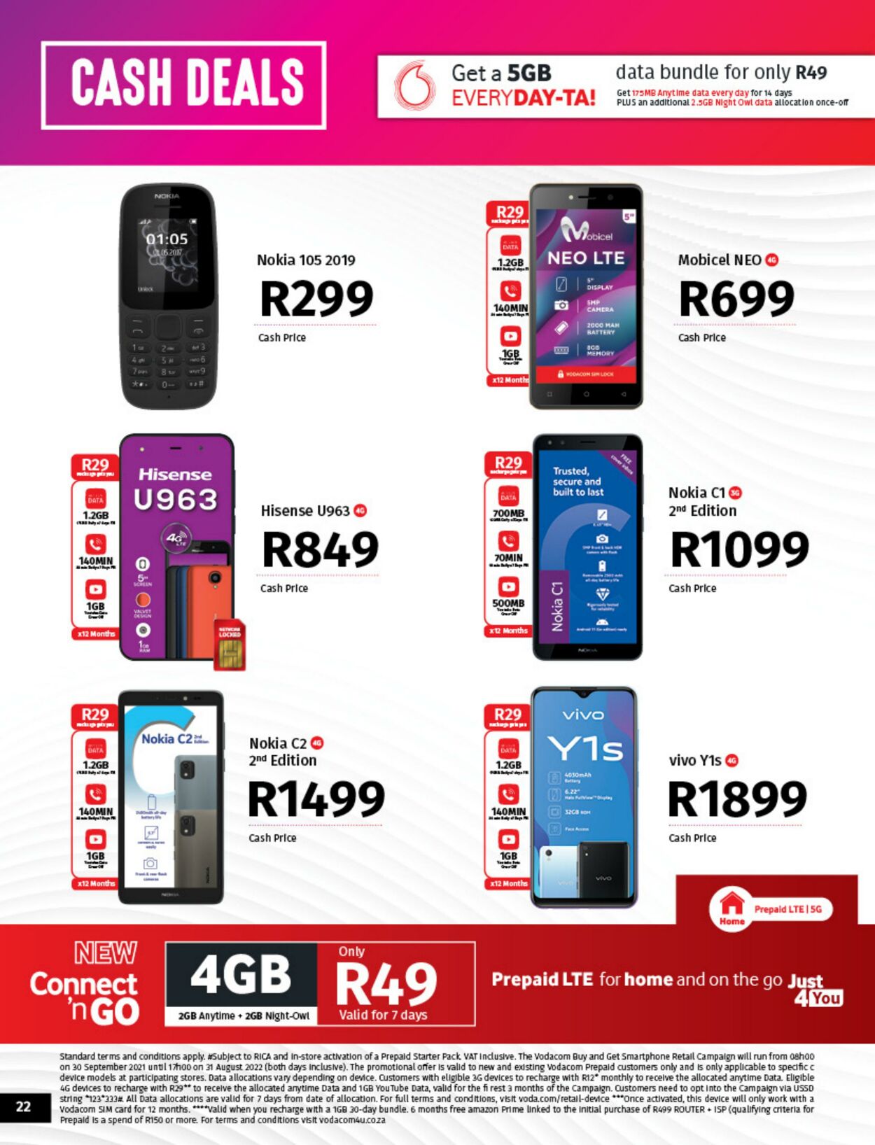 Special Vodacom 05.08.2022 - 06.09.2022