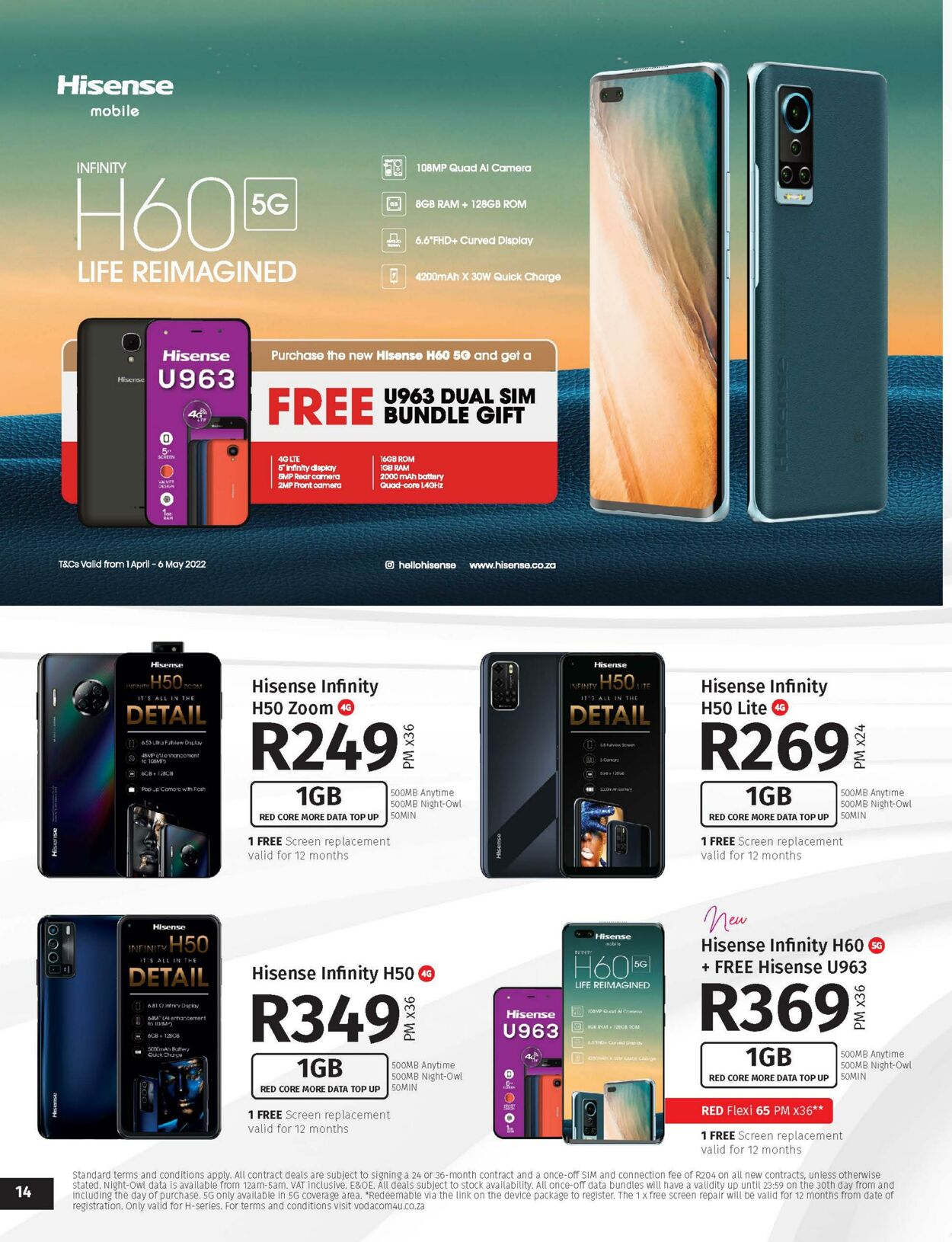 Special Vodacom 01.04.2022 - 05.05.2022