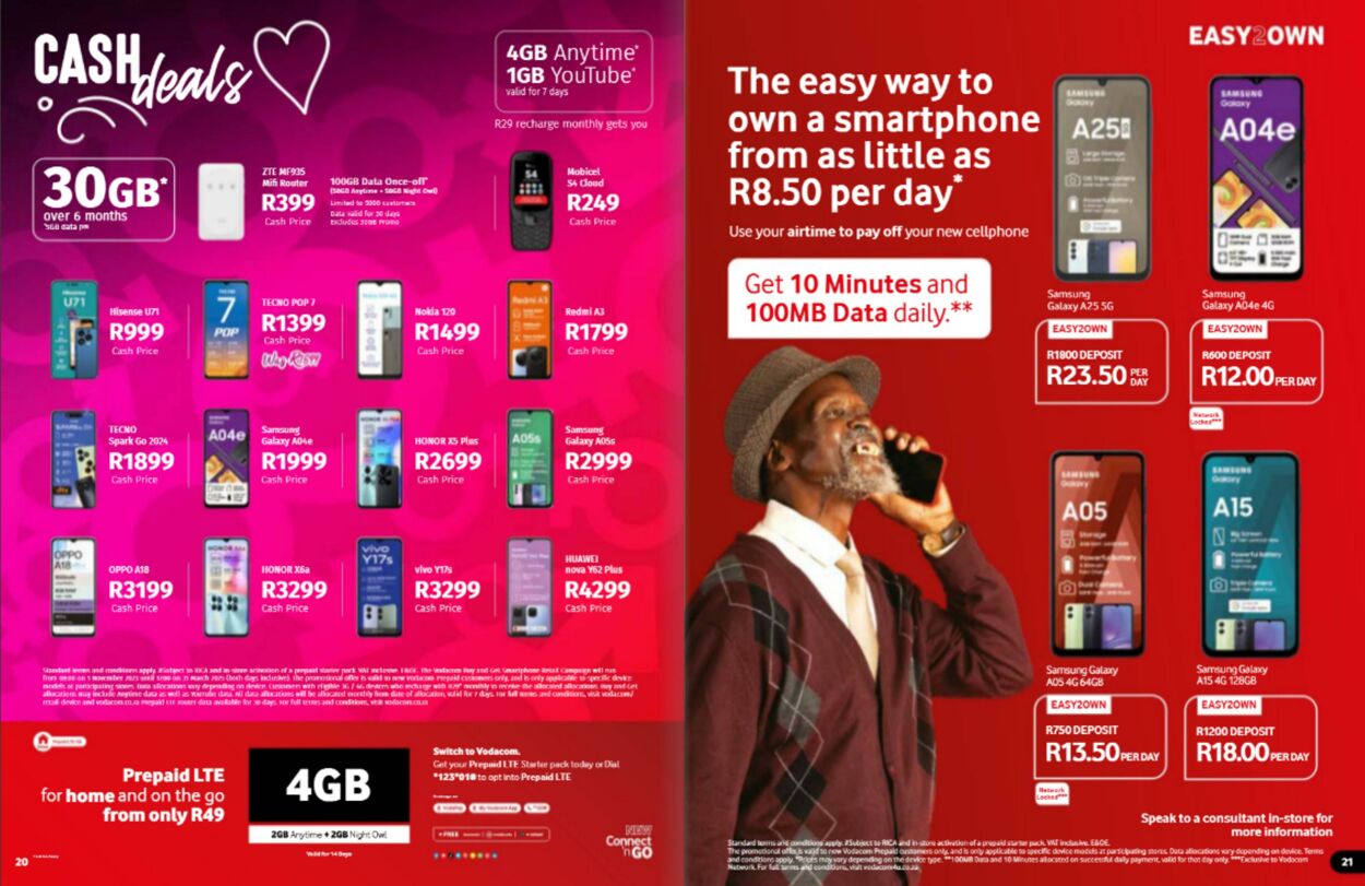 Special Vodacom 07.08.2024 - 05.09.2024