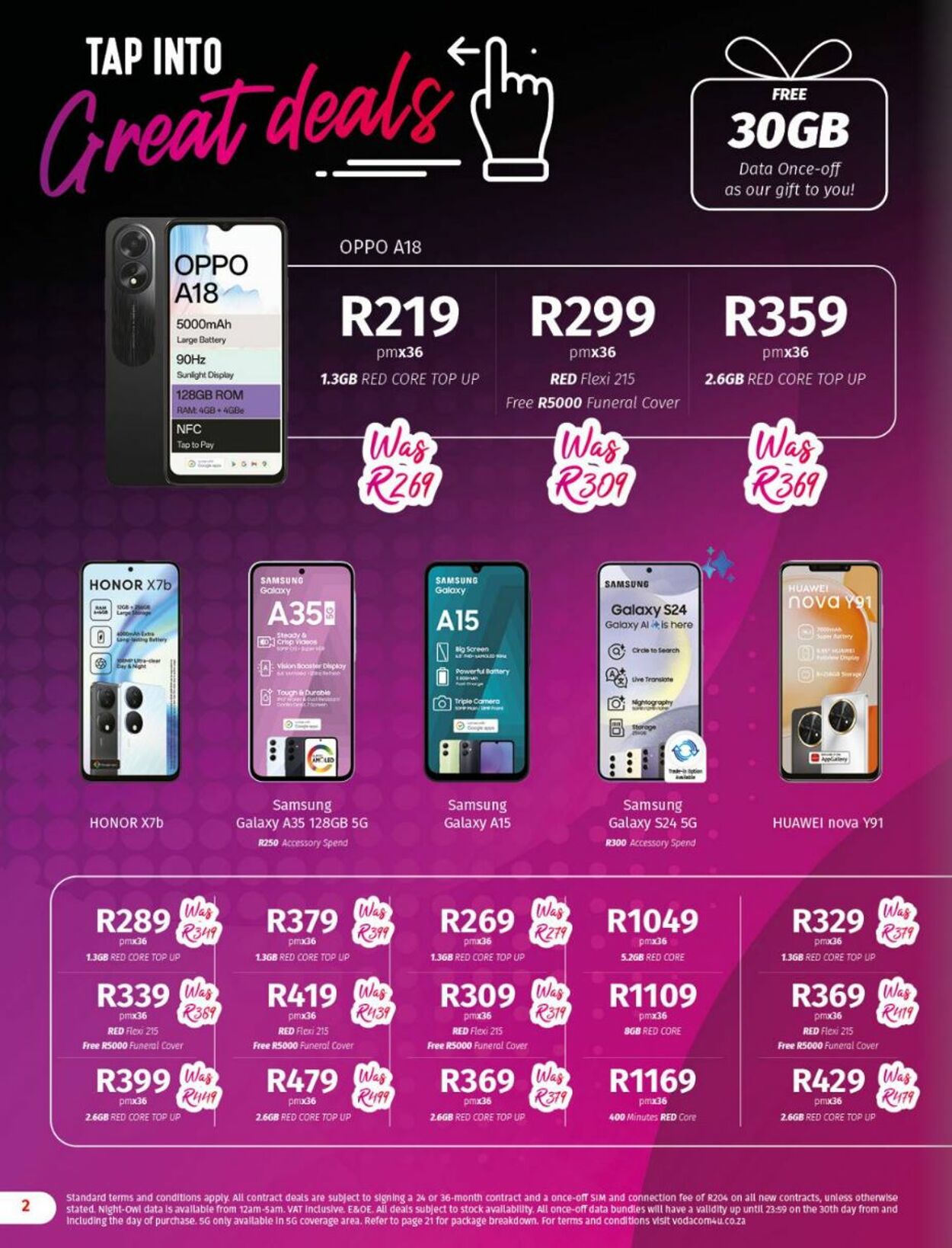 Special Vodacom 08.07.2024 - 31.07.2024