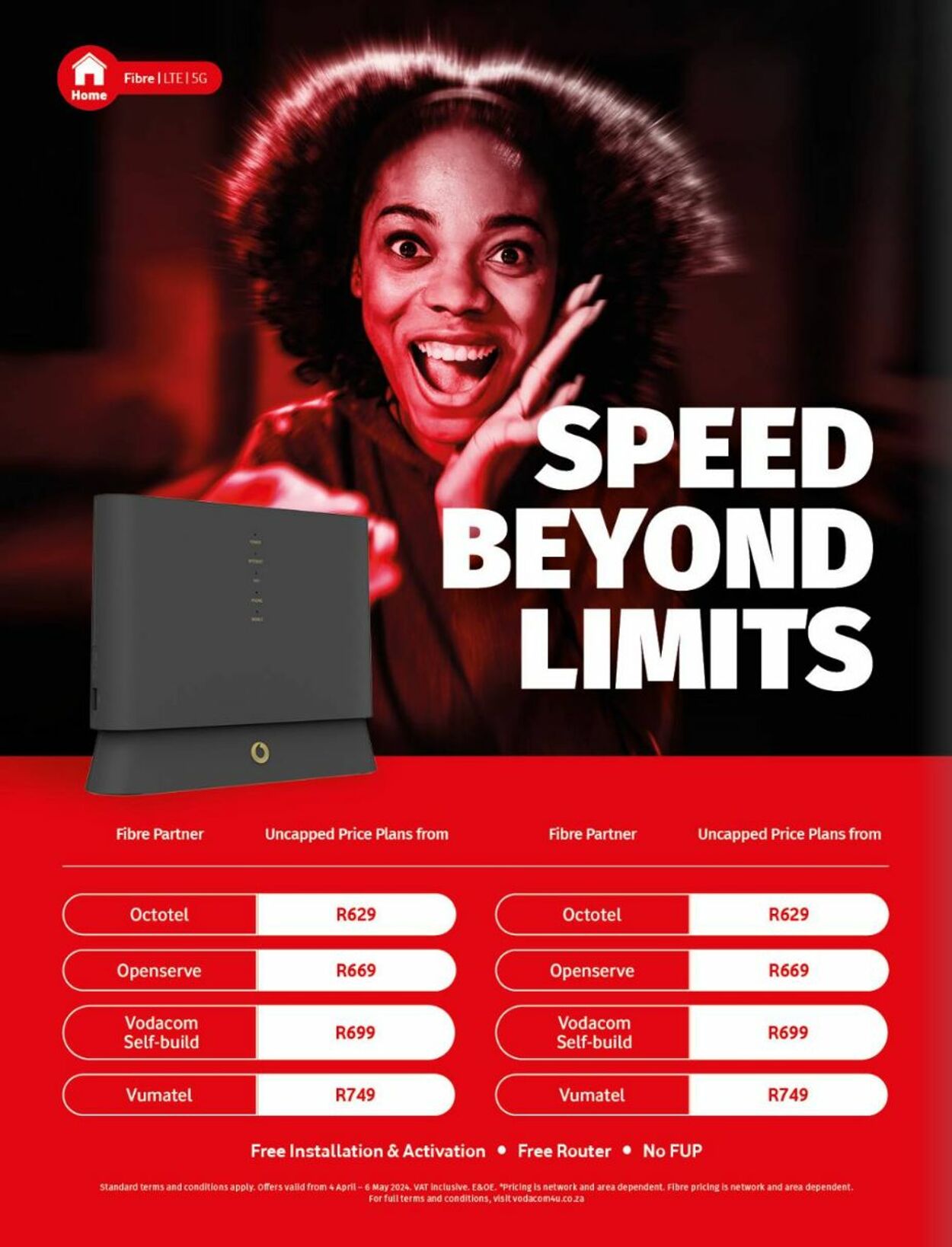 Special Vodacom 08.07.2024 - 31.07.2024