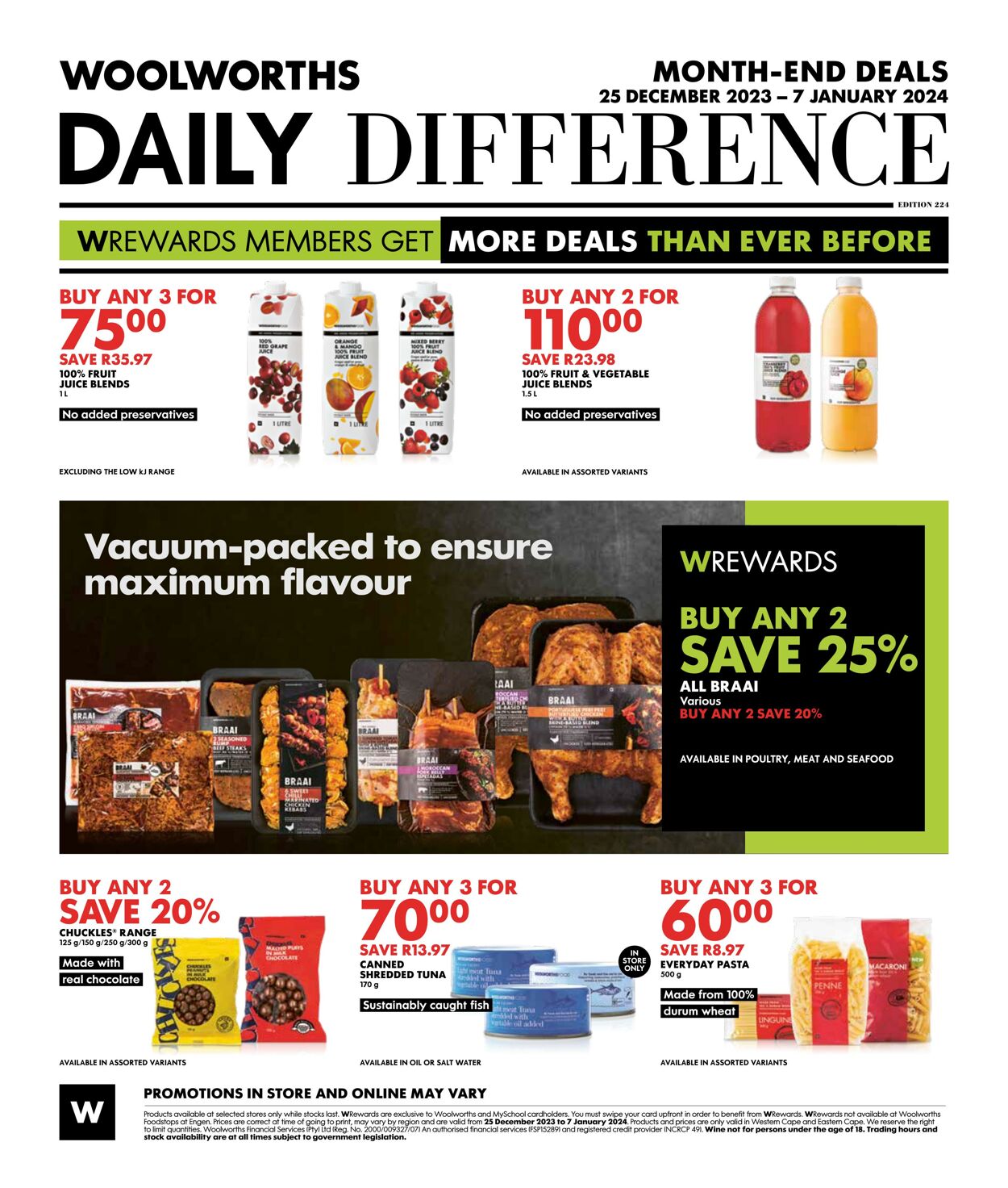 Special Woolworths 01.01.2024 - 08.01.2024