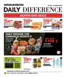 Special Woolworths 24.07.2023 - 06.08.2023