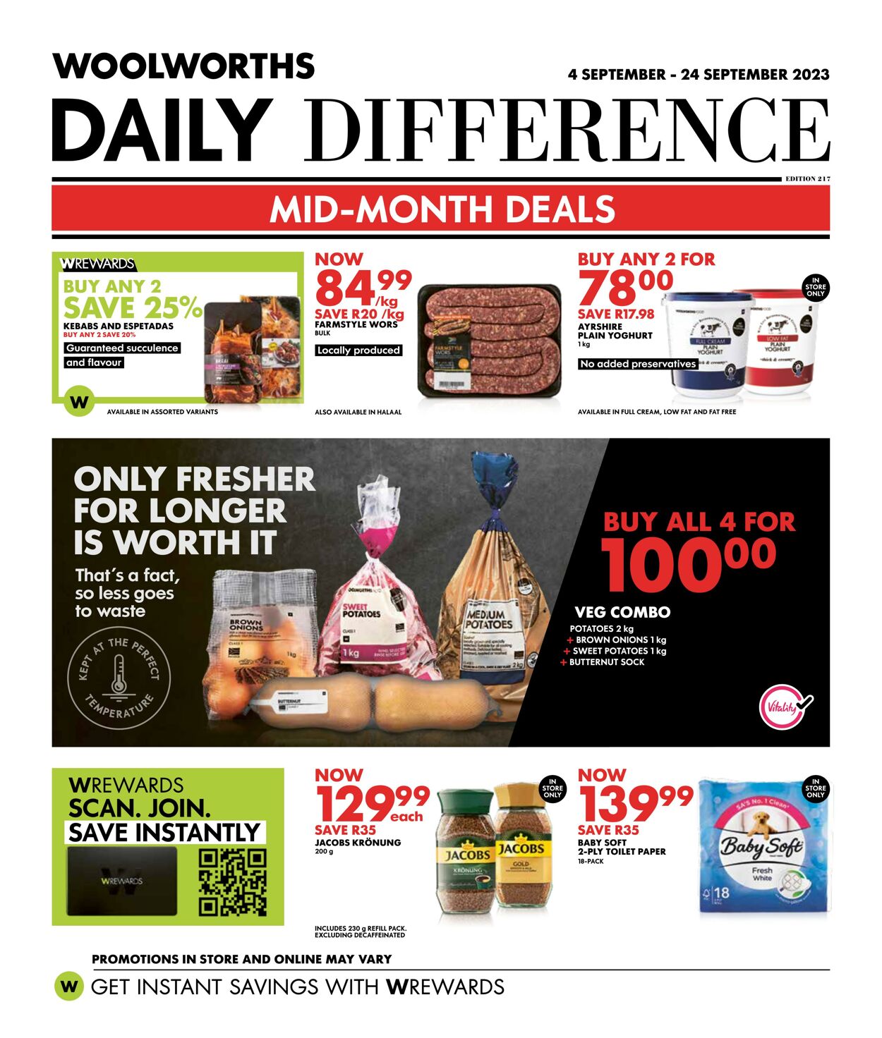 Special Woolworths 07.09.2023 - 24.09.2023
