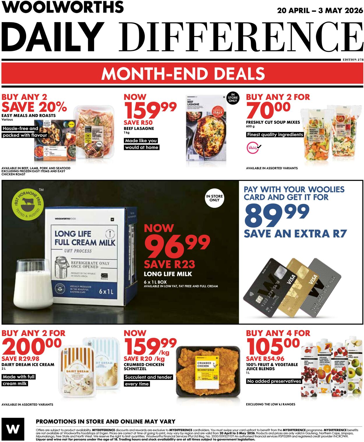 Special Woolworths 20.04.2026 - 03.05.2026