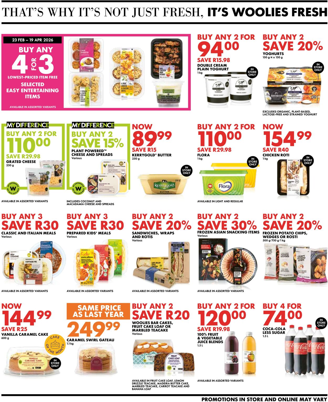 Special Woolworths 23.03.2026 - 05.04.2026