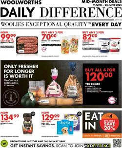 Special Woolworths 09.06.2025 - 22.06.2025