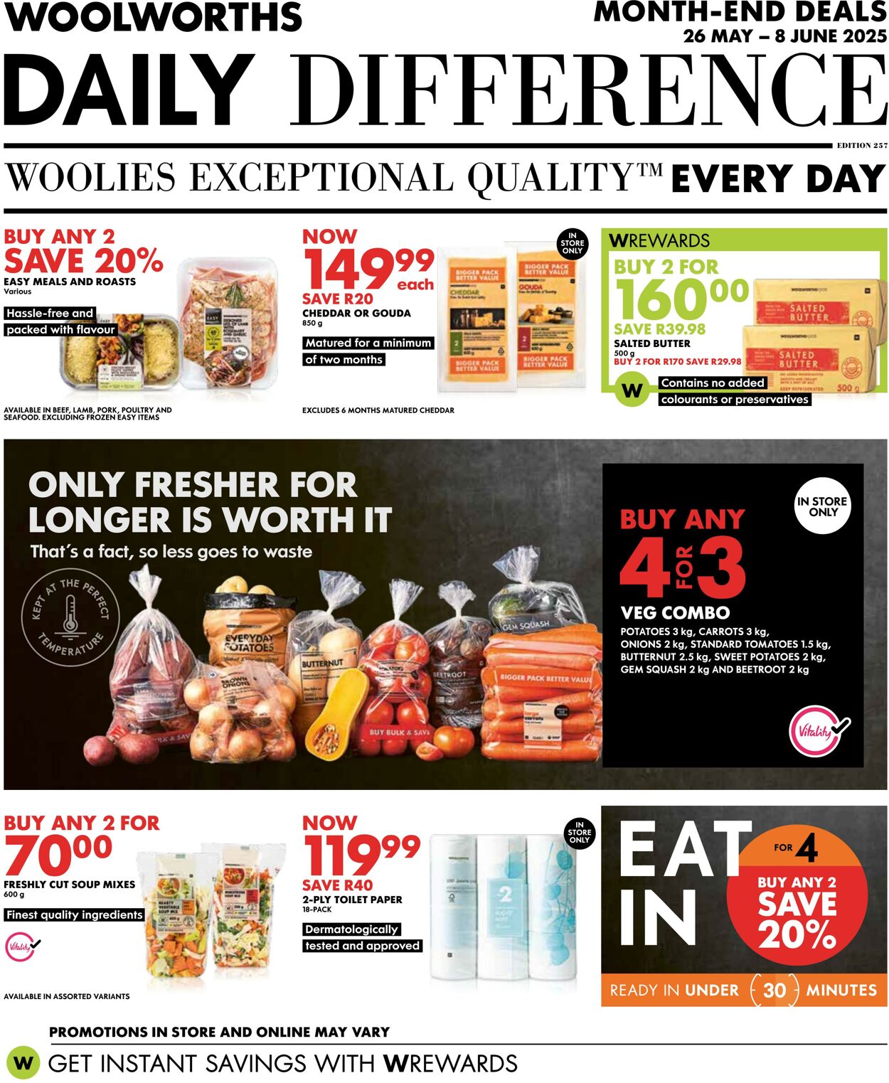 Special Woolworths 26.05.2025 - 08.06.2025