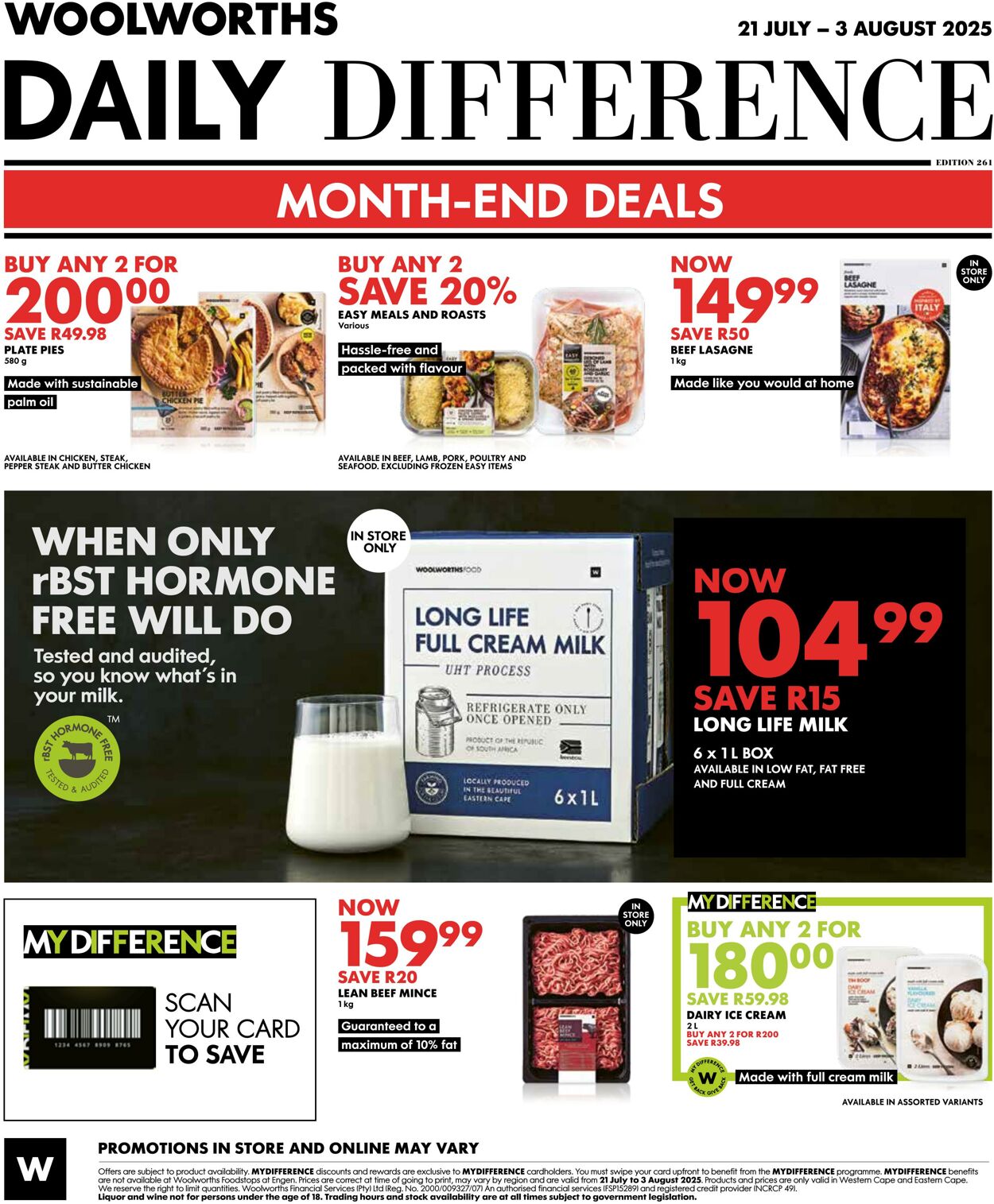 Special Woolworths 21.07.2025 - 03.08.2025